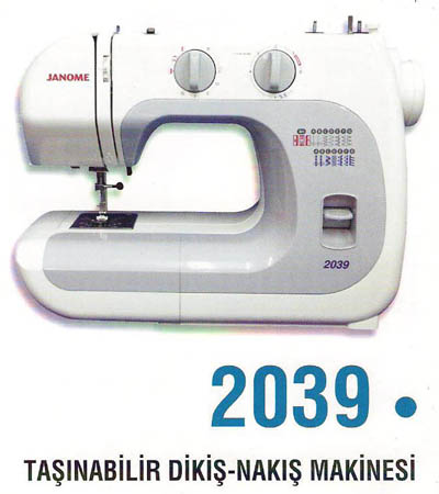 2039 Taşınabilir Dikiş-Nakış Makinesi