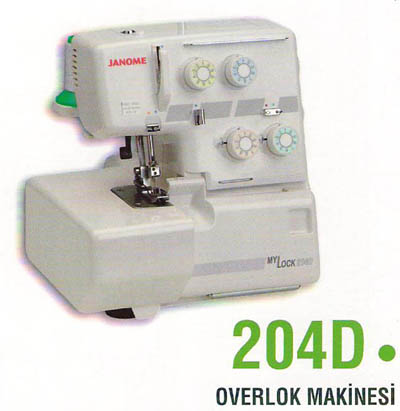 204D Overlok Makinesi