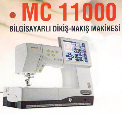 MC 11000 Bilgisayarlı Dikiş-Nakış Makinesi